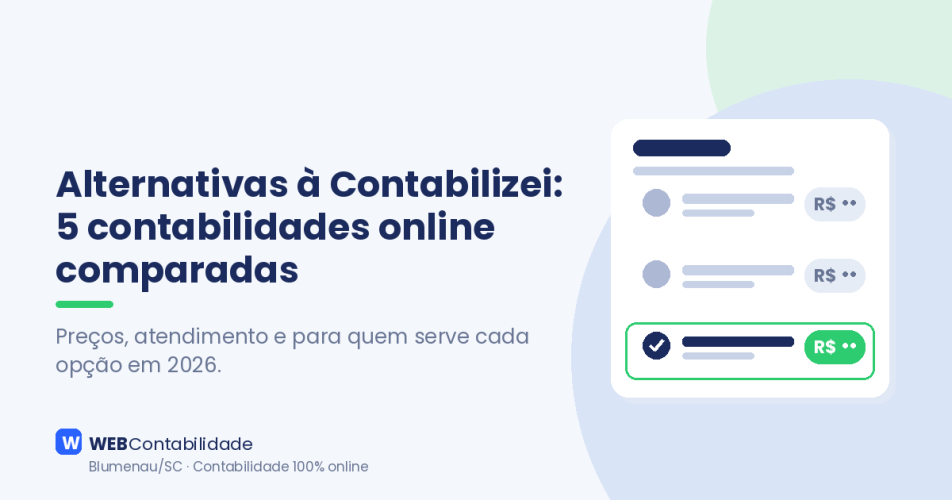 Alternativas à Contabilizei: 5 contabilidades online comparadas (2026)