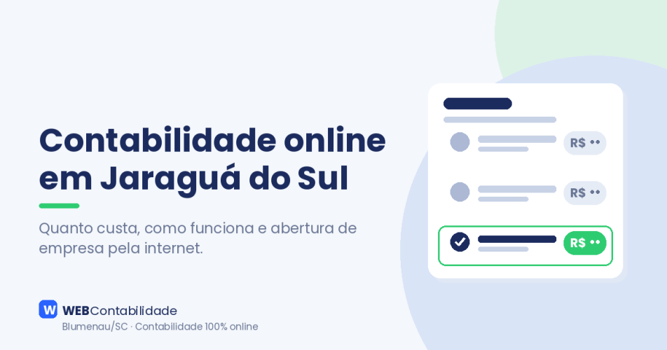 Contabilidade online em Jaraguá do Sul: preços, como funciona e como escolher