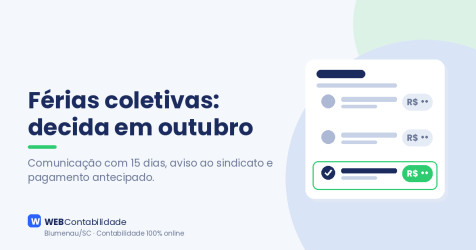 Férias coletivas em dezembro: a decisão é em outubro