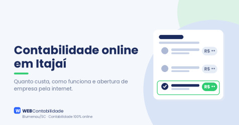 Contabilidade online em Itajaí: preços, como funciona e como escolher
