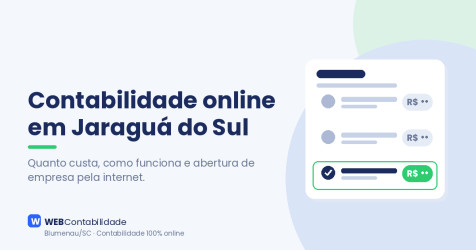 Contabilidade online em Jaraguá do Sul: preços, como funciona e como escolher